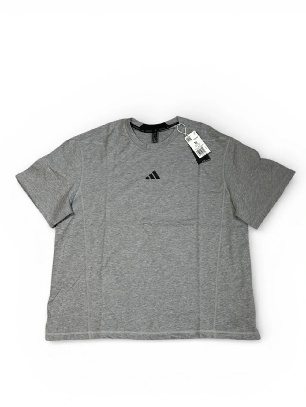 Adidas Men’s Grey Athletic Tee Size M New w/ tag
